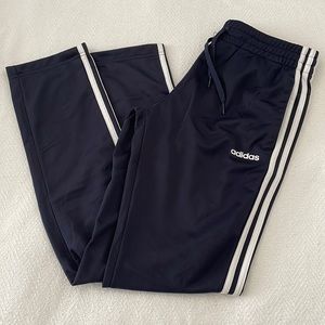 Adidas Sz S NWT Three Stripe Navy & White Track Pants
